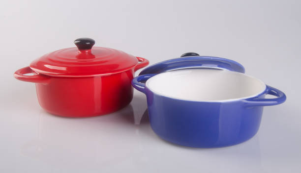 istock pot or ceramic food pot on a background 959808112