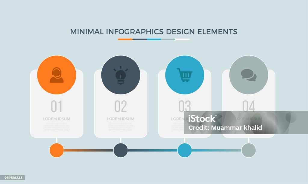 Visualization Timeplan Business Data Visualization Time Line Process Chart With 4 Steps Labels ...