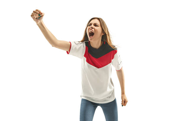 istock egyptian football fan on white background 959818232