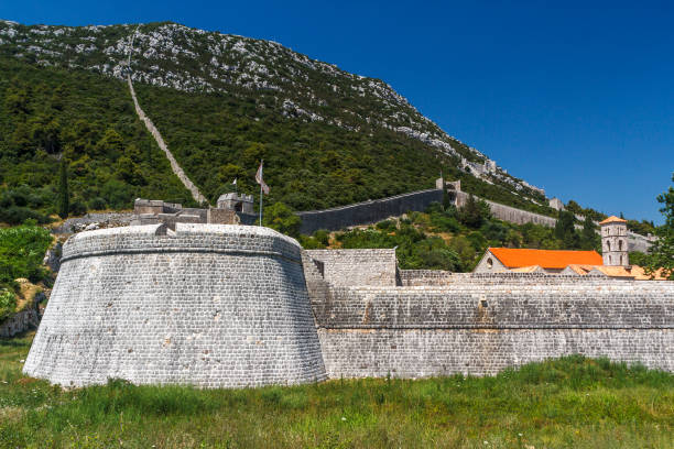 istock Fortifications of Ston, Croatia 959818352