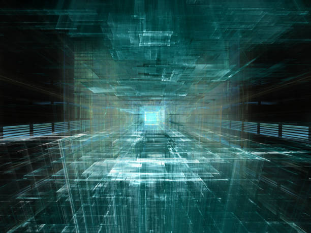 istock Futuristic background on a theme of Science, Technology and Communications 959824210