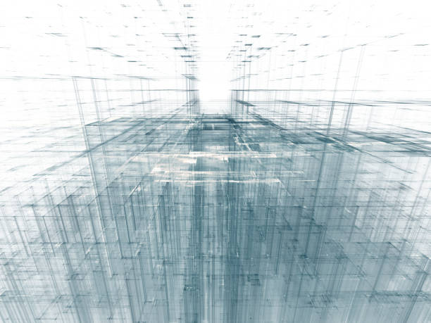 istock Futuristic background on a theme of Science, Technology and Communications 959824232