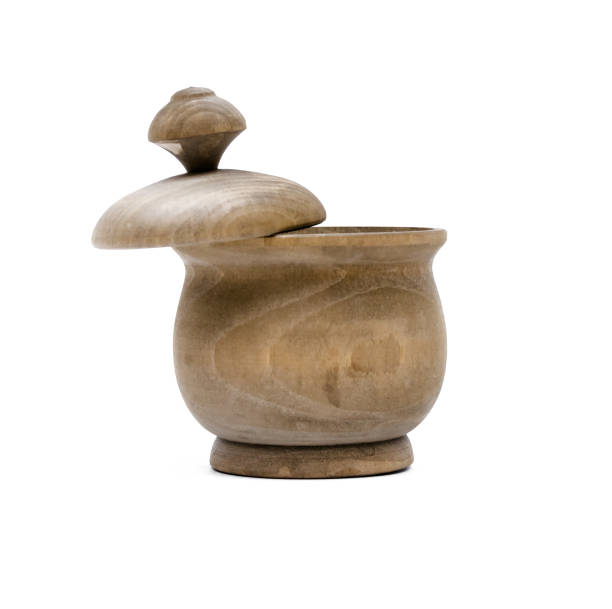 istock Wooden pot. Kitchen utensils. Kitchenware. Dishes. 959827380