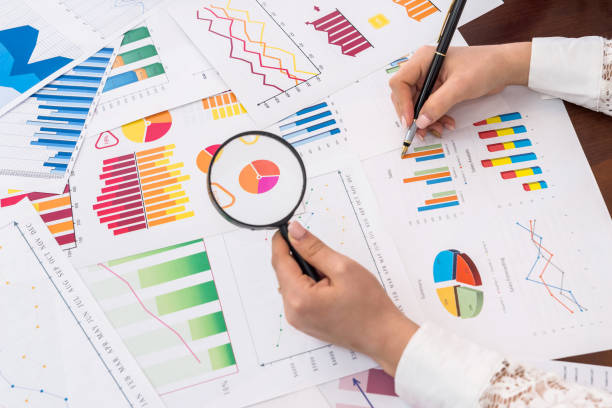 istock Business analyze and teamwork, financial graphs and diagrams 959837504