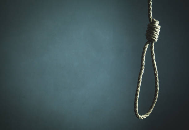istock Suicide rope. Scary and death concept 959844292
