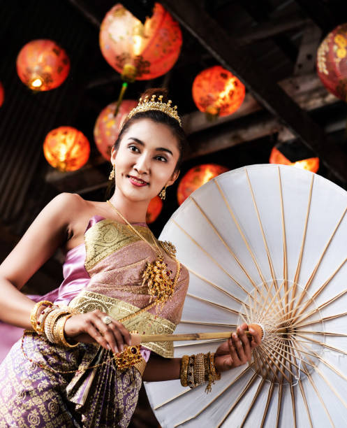 istock The lady in Traditional Thai Dress , 959855686