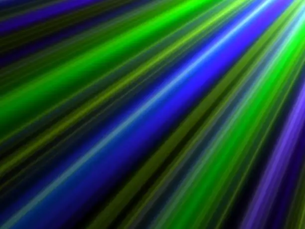 Photo of Colorful laser lights lines on black