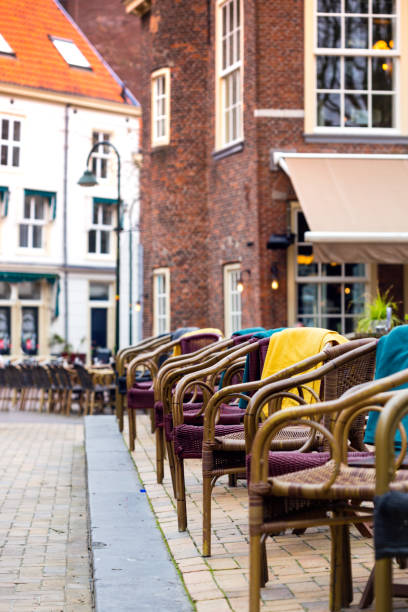 istock beautiful cafe on the street 959889040