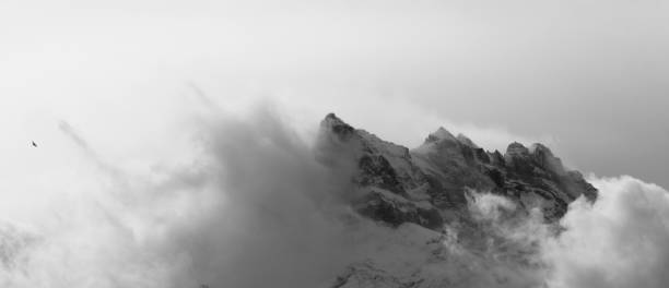 istock Close Up Of Mountain Top And Clouds 959897644