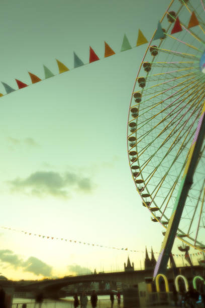 istock Fun Fair Ride, Volksfest Cologne 959906326