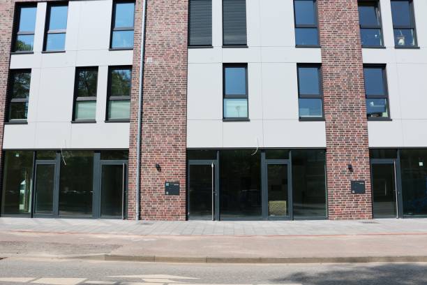 istock front of an apartment building 959911212