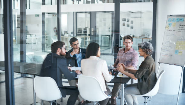 istock When the best minds in business merge 959915414