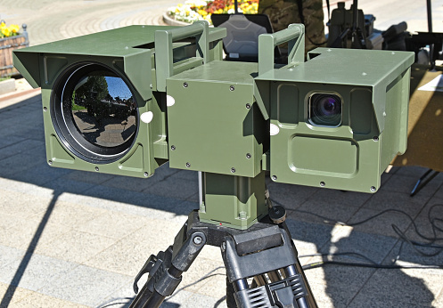 Military night vision camera
