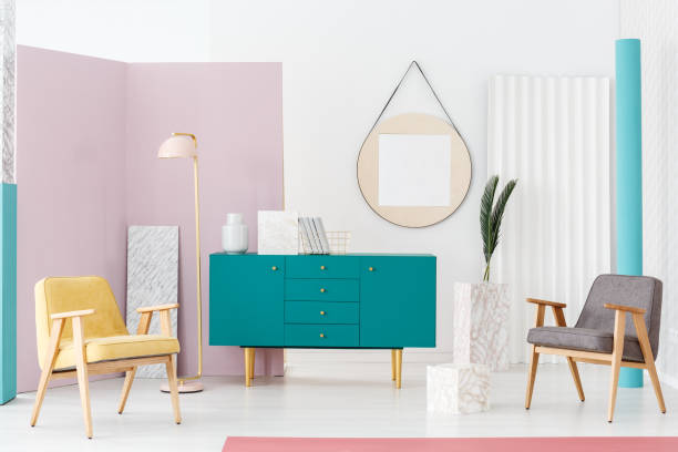 istock Furniture for modern living room 959918568