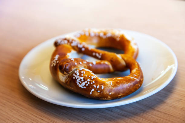 istock Tasty german Cookies Appetizing pretzels 959923730