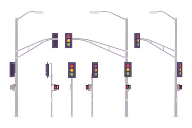 ampel-set - stoplight stock-grafiken, -clipart, -cartoons und -symbole