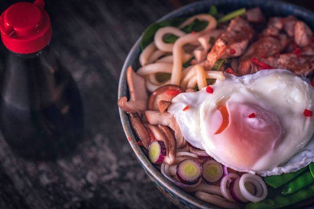 Udon Noodle Soup with Egg