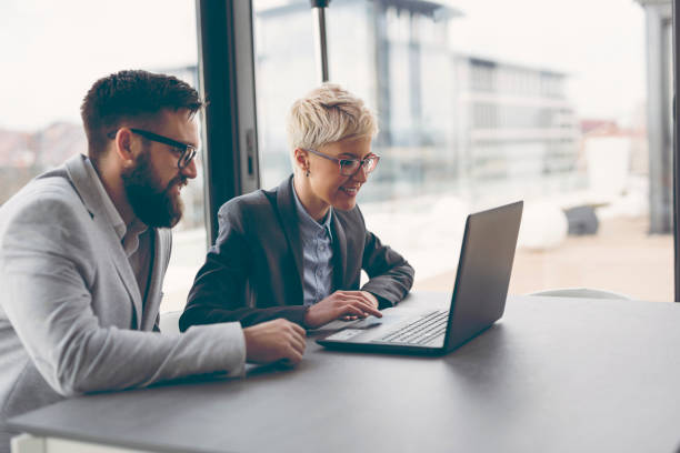 istock Business colleagues working together 959928216
