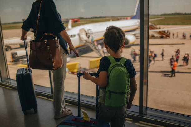 istock Mother and son traveling together 959937614