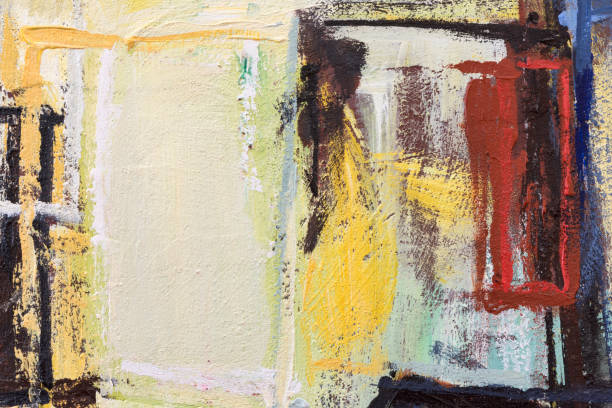 Paint, Painted Image, Backgrounds, Painting, Oil Painting. This painted abstract was completed in studio by contributor.