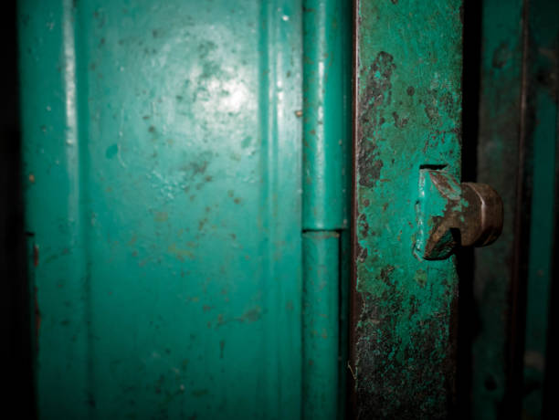 istock Indoor Steel door in asian 959965430