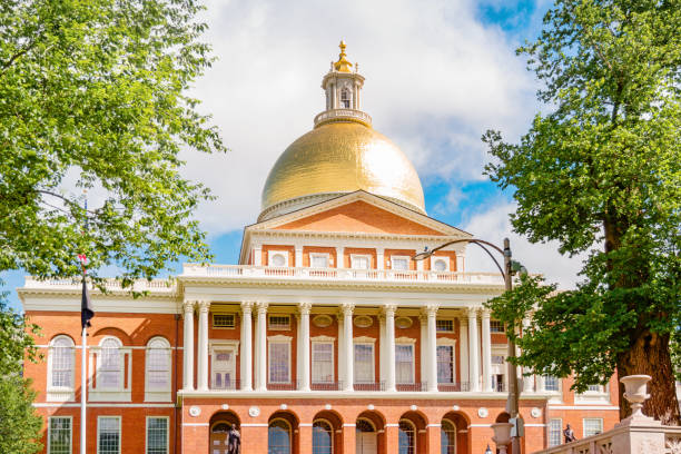 istock Massachusetts State House in Boston USA 959984160