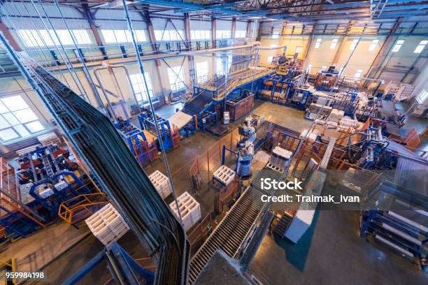 Manufacturing Factory Stock Photo - Download Image Now - Manufacturing, Industry, Factory