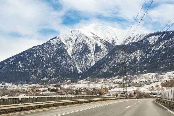 istock Highway in the Alps. 959987214