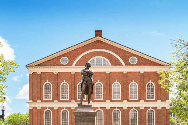 istock Faneuil Hall in downtown Boston Massachusetts USA 959987392