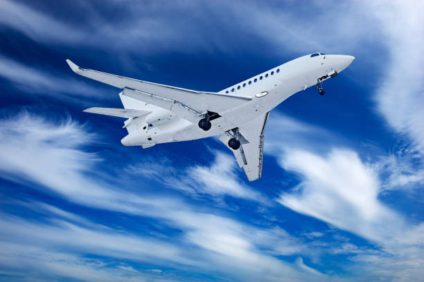 istock Landing of the small passenger plane. 959997226