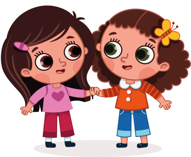 105 Bff Pic Cartoon Stock Photos, Pictures & Royalty-Free Images - iStock