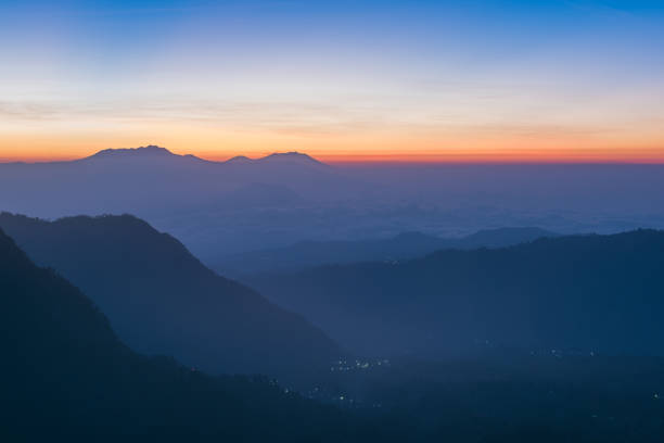 istock Beautiful sunrise over mountains 960011744