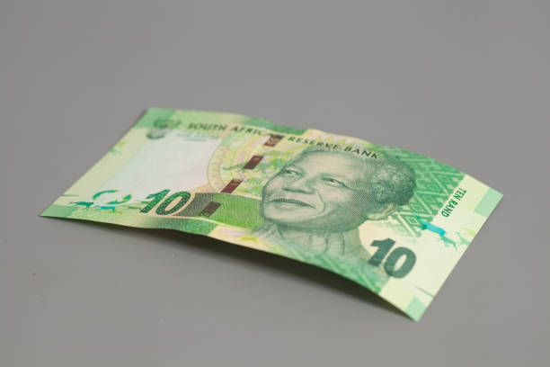 diez rand sudafricano - ten rand note fotografías e imágenes de stock