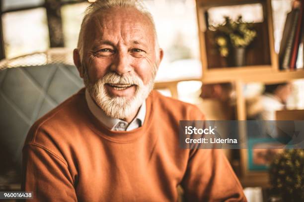 Portrait Of Senior Businessmen Smiling Stock Photo - Download Image Now - Portrait, Senior Adult, Smiling