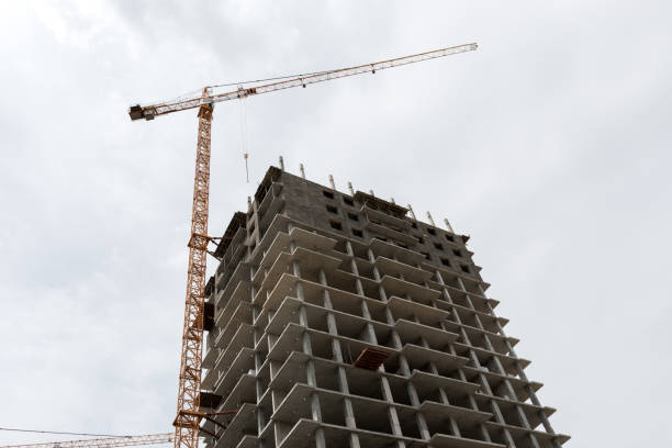 istock construction of a residential multi-storey building 960024002