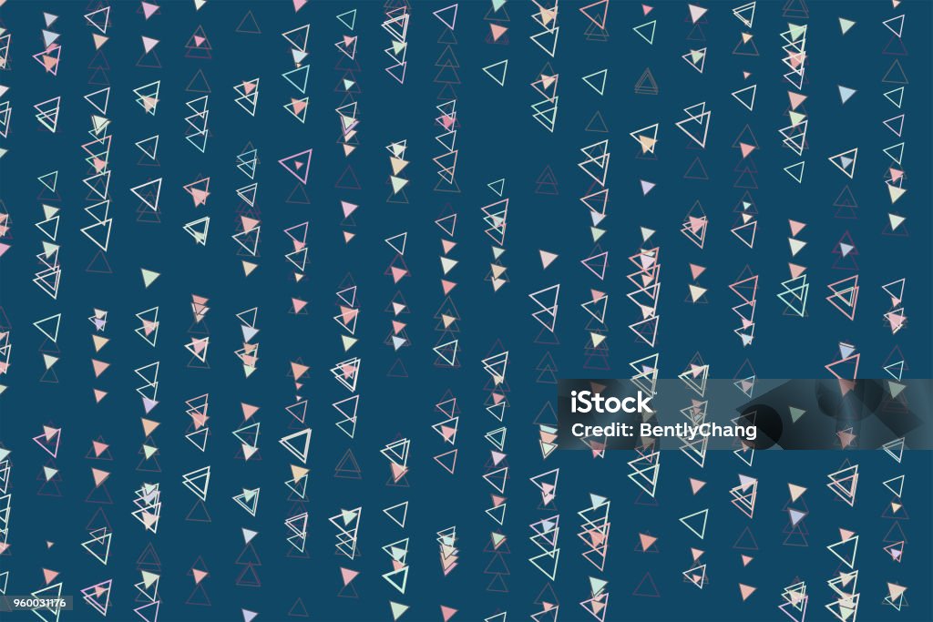Abstract Triangle Pattern Repeat Shape Of Triangle Abstract Background Pattern Art Concept Graphic ...