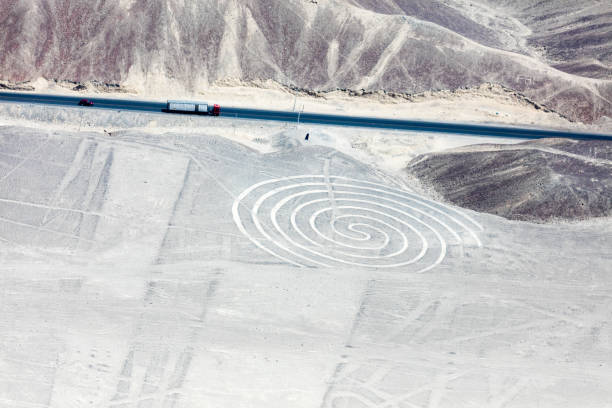 istock Nazca lines from the aircraft 960046548
