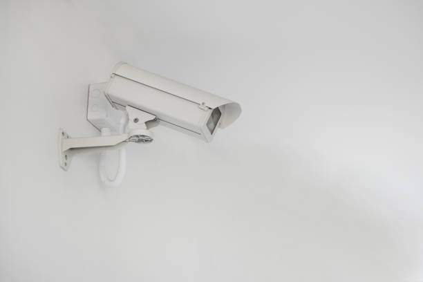istock CCTV security camera installed on the building wall, operating indoor and outdoor, surveillance system. 960079004