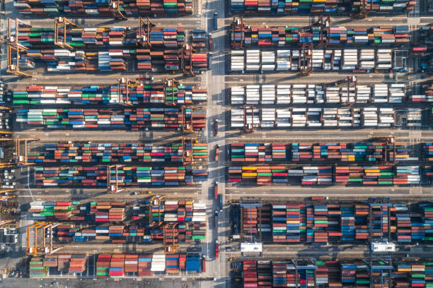 istock Hong Kong Sea Port Container 960106456