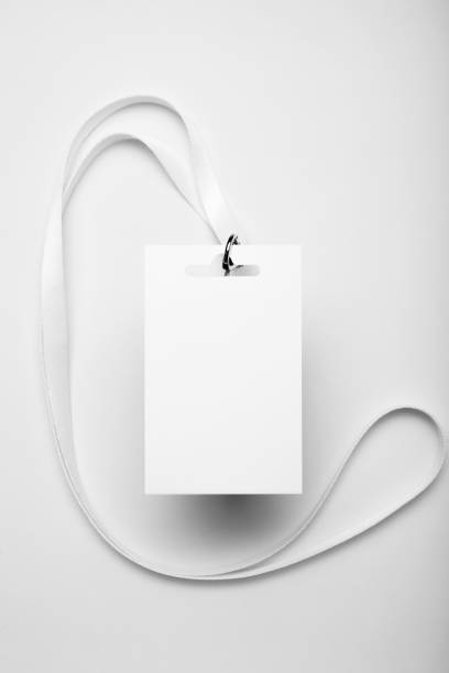 istock Mockup card badge, staff identity 960121586