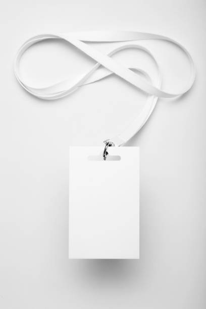 istock Mockup card badge, staff identity 960121588