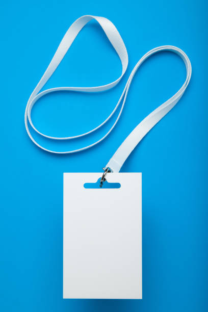 istock Mockup card badge, staff identity 960121614