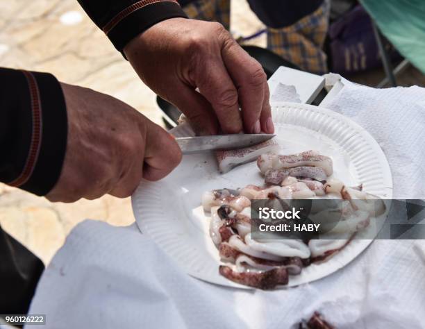 Cooking Stock Photo - Download Image Now - Croatia, Octopus, Adult