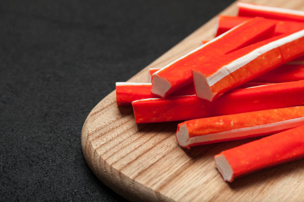 istock Japanese sticks surimi - imitation crab meat 960130932