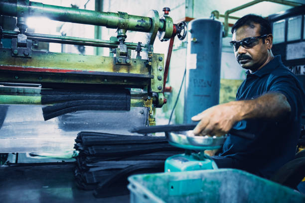 istock Weighing raw materials to ensure the quality control is met. 960156486