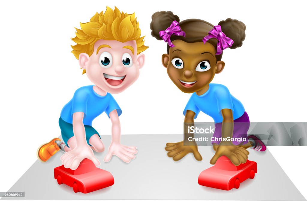 Ilustración de Dibujos Animados Niños Jugando Con Coches De Juguete y más Vectores Libres de Derechos de Africano-americano - iStock Ilustración de Dibujos Animados Niños Jugando Con Coches De Juguete y más Vectores Libres de Derechos de Africano-americano - iStock