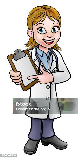 Ilustración de Personaje De Dibujos Animados De Doctor Con Tablero De Clip y más Vectores Libres de Derechos de Abrigo - iStock Ilustración de Personaje De Dibujos Animados De Doctor Con Tablero De Clip y más Vectores Libres de Derechos de Abrigo - iStock