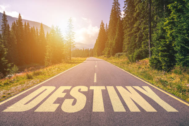 istock Destiny word written on road in the mountains 960177608