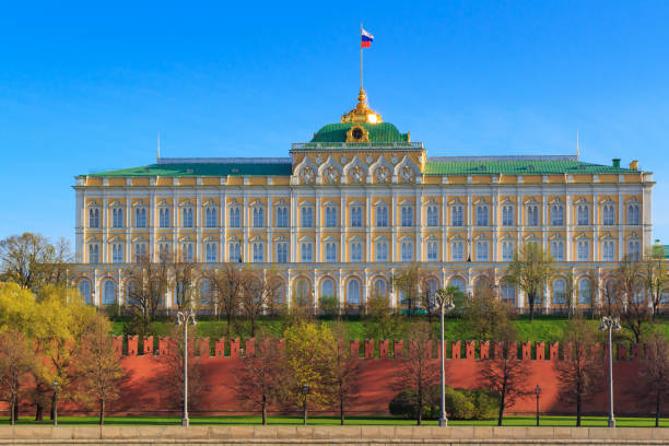 istock Grand Kremlin Palace in Moscow Kremlin on a sunny spring morning 960178390