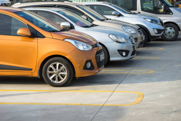 istock Cars in the parking lot 960186222